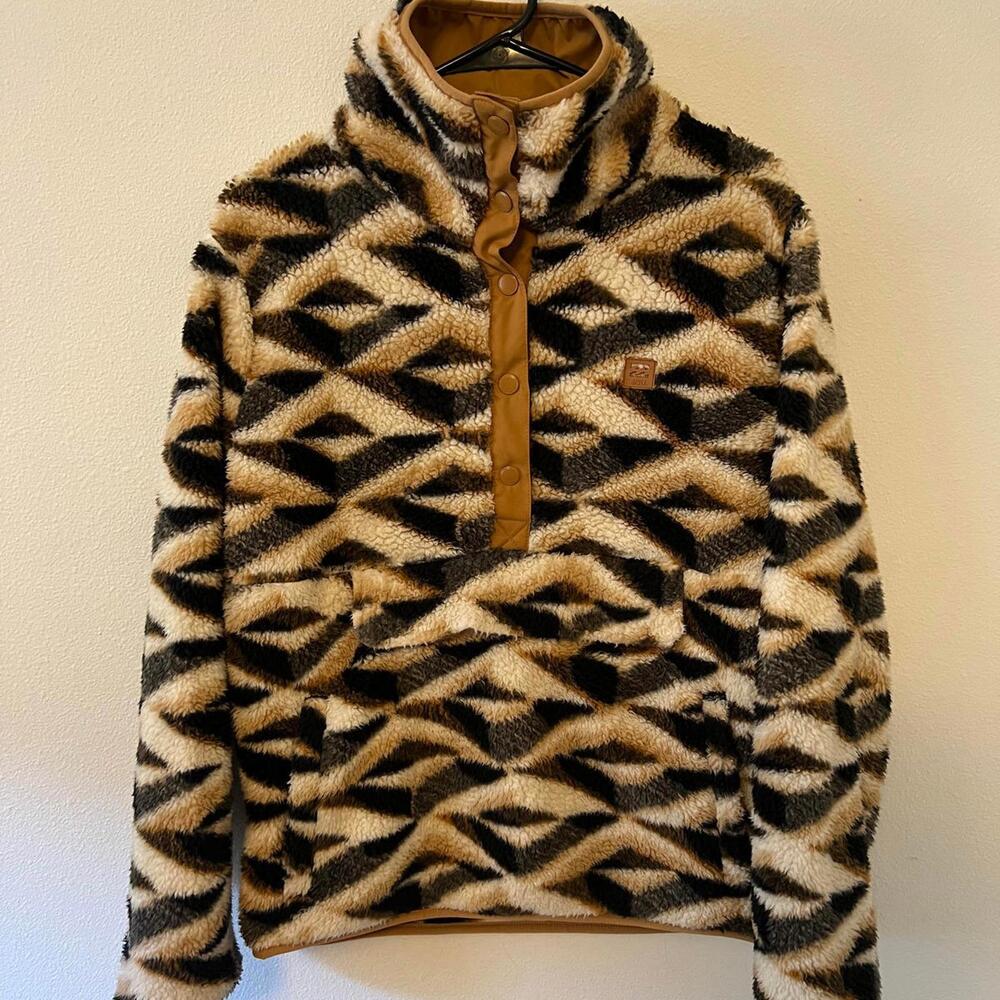 Billabong Women's Switchback Mock pullover - L